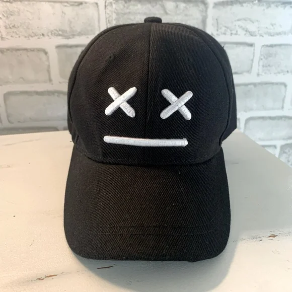 Black cap baseball cap Unknown brand like new - Picture 1 of 7